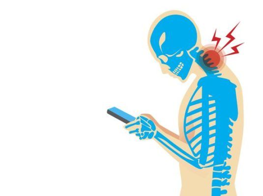 dolori causati da smartphone e tablet