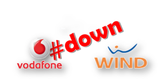 down Vodafone Wind