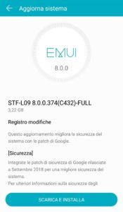 honor 9 update 374