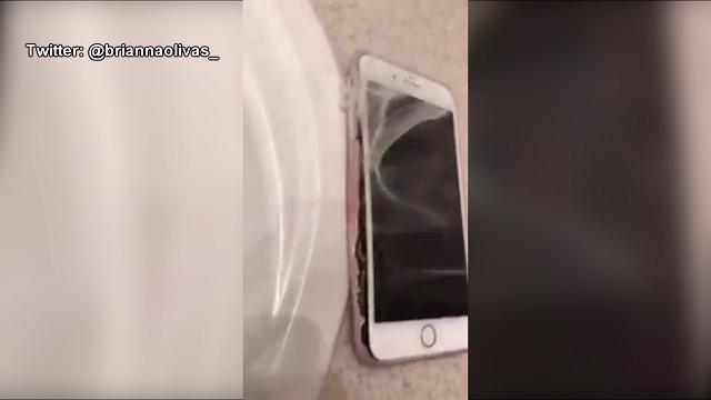 iPhone 7 esploso