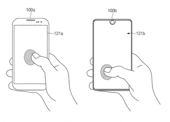 lettore impronte Samsung Galaxy