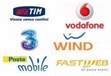 offerte telefonia mobile Wind Tre Vodafone Iliad TIM