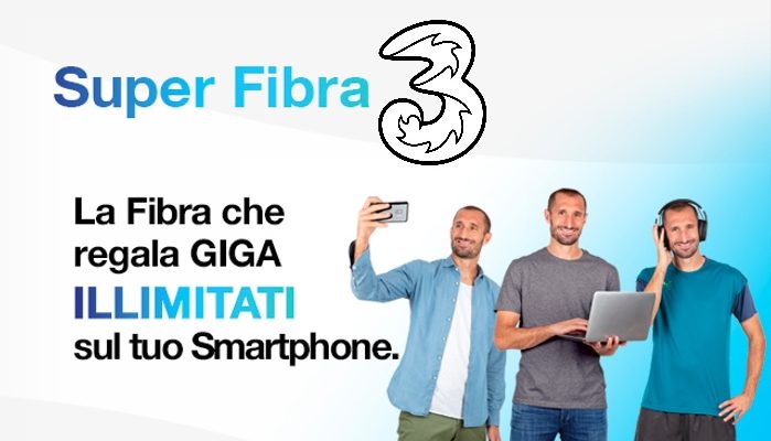 Super Fibra 3 giga illimitati