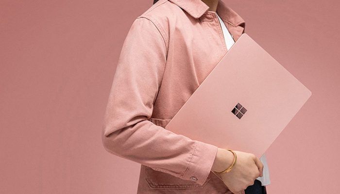 Microsoft: il nuovo Surface Laptop 2 in una nuova variante "rosa" per la Cina