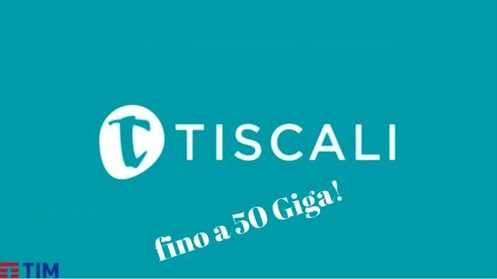 Tiscali Mobile offerte fino a 50 Giga