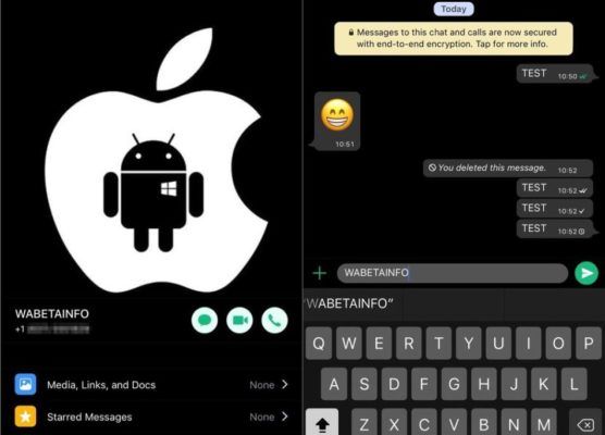 whatsapp dark mode tema scuro