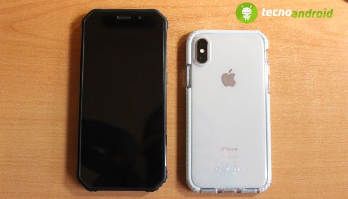 AGM A9 vs iPhone X
