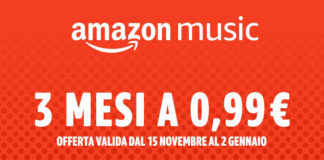 Amazon Music Unlimited a 0.99 euro