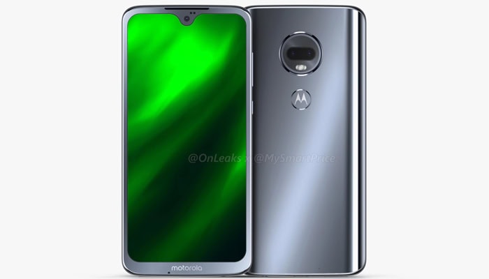 Moto G7 in questo rendering