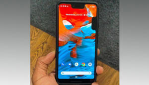 Pixel 3 con il bug del doppio notch