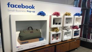 Facebook pop up Store