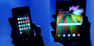 Galaxy F, lo smartphone pieghevole di Samsung con Bixby 3.0