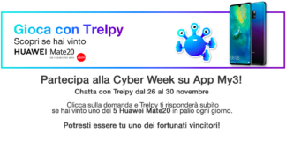 3 Italia Cyber Monday Huawei Mate 20