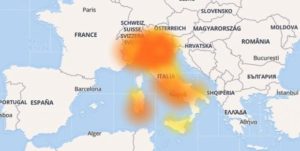 down iliad TIM vodafone Wind 3 Italia
