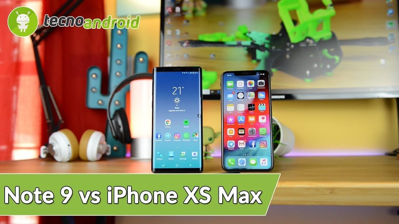 Confronto iPhone XS Max vs Galaxy Note 9: sfida tra fotocamere