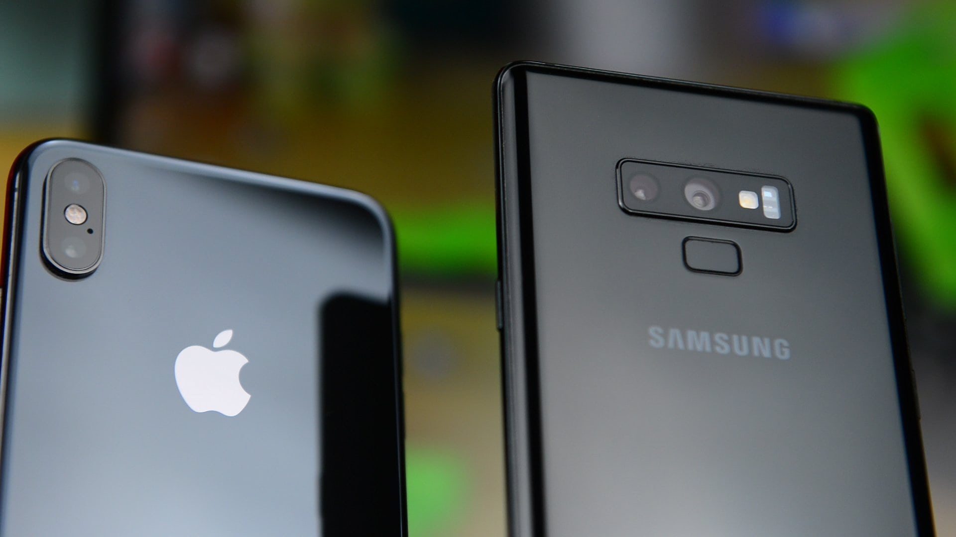 iPhone XS Max vs Galaxy Note 9