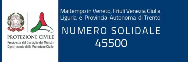 protezione civile numero solidale maltempo Italia