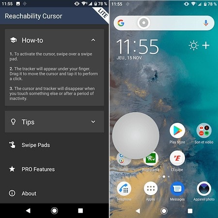 reachability Android