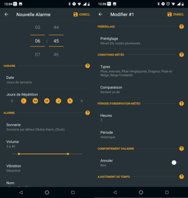 smart alarm clock Android