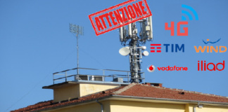 4G pericoloso Iliad Wind TIm Vodafone 3
