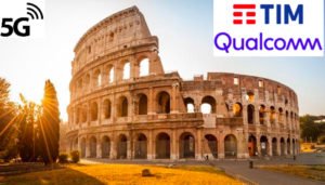 Roma 5G Qualcomm TIM prima videochiamata 5G