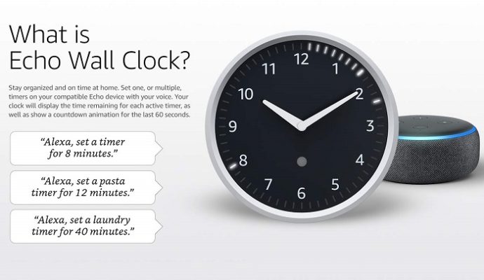 Amazon Echo Wall Clock