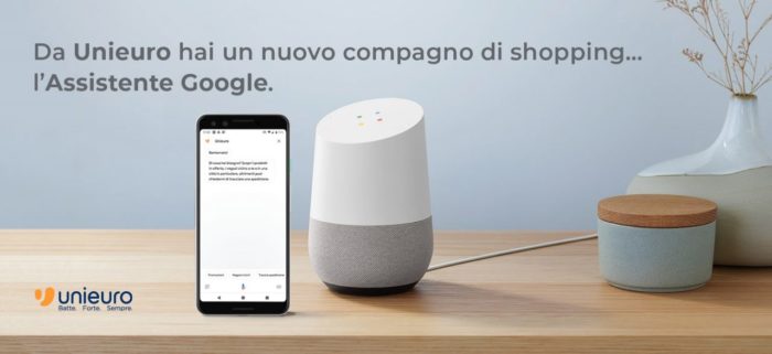 Google Assistant Unieuro
