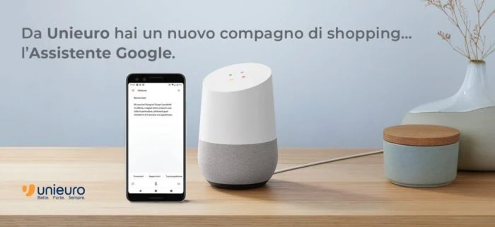 Google Assistant Unieuro