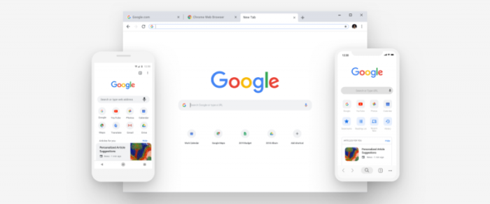 Google Chrome UI