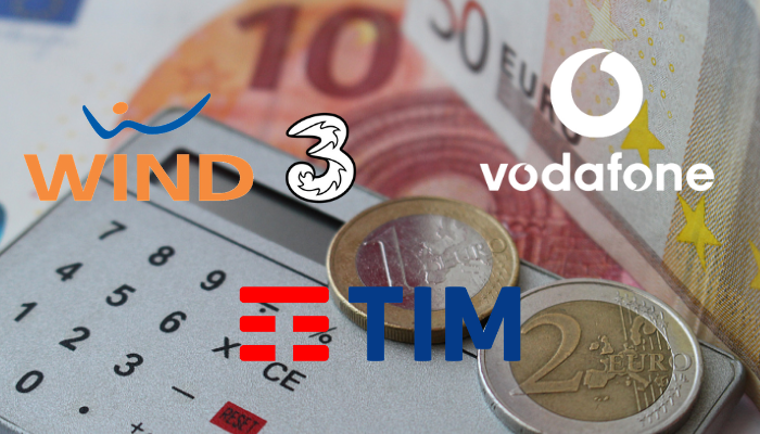 TIM, Vodafone, Iliad, WindTre