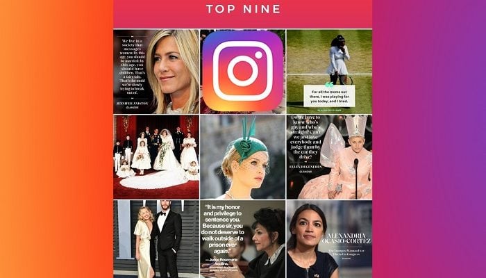 Instagram Best Nine