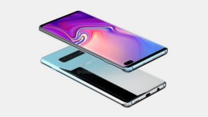 display Galaxy S10 Plus smartphone 5G