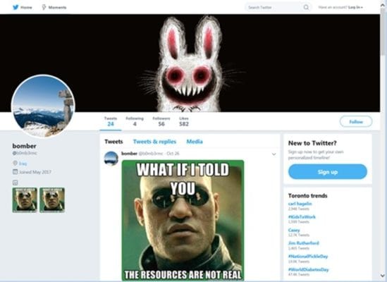 malware Twitter