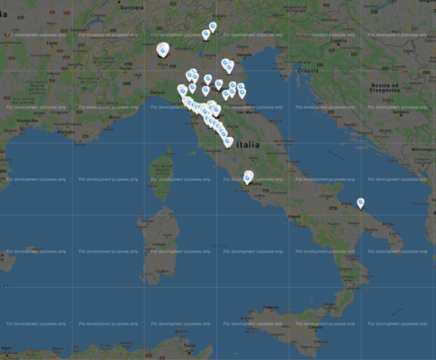 mappa hotspot WiFi gratis Italia