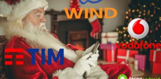Tim Vodafone e Wind offerte Natale 2018