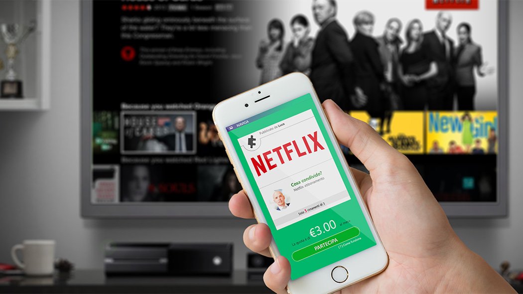 Netflix come risparmiare condividendo abbonamento