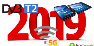Novità 2019 5G DVB-T2 e smartphone pieghevoli