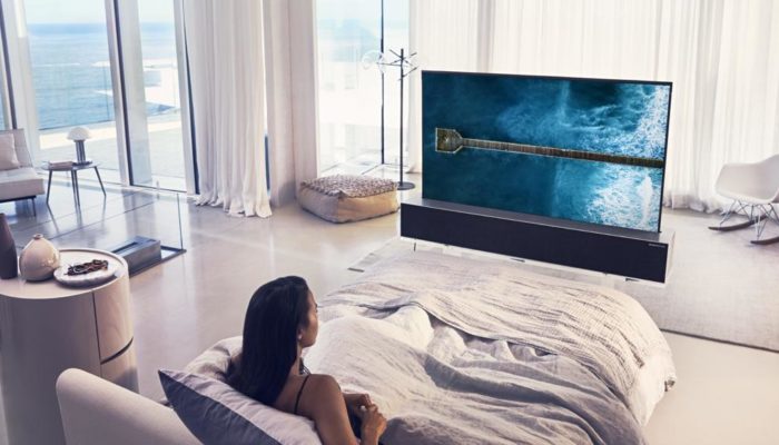 LG OLED display ISE 2019