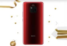 Huawei Mate 20 Pro in rosso