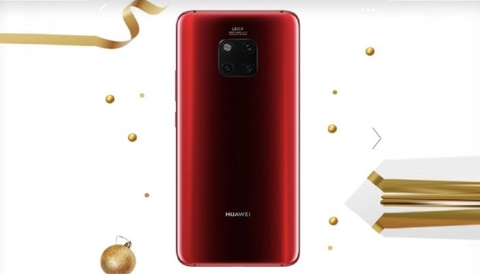 Huawei Mate 20 Pro in rosso