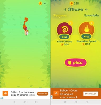 Play Store app squirrel