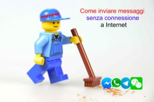 Come inviare messaggi senza connessione DOSTUPNO
