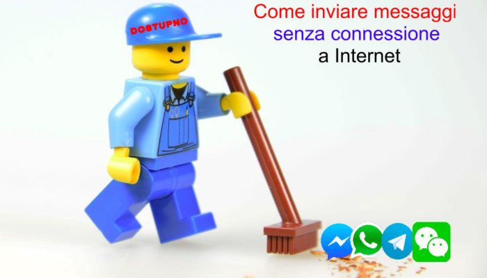 Come inviare messaggi senza connessione DOSTUPNO