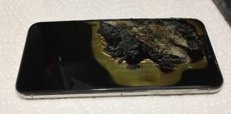 iPhone XS Max esploso