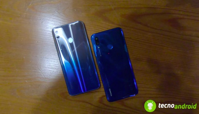 Confronto Honor 10 Lite vs Huawei P Smart 2019