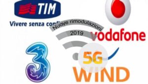 aumenti operatori rimodulazioni tariffe 2019