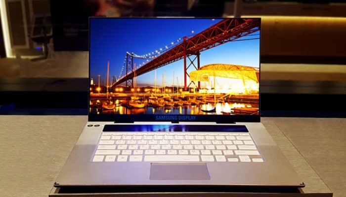 samsung laptop oled 4k