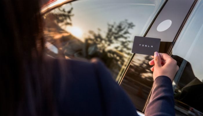 tesla-Model-3-Keycard-Door-Entry