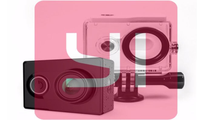 YI action cam e gimbal