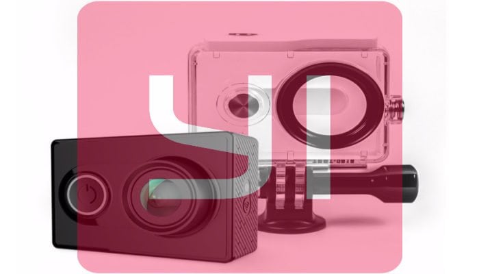 YI action cam e gimbal